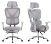 Kontrasto Kb107 Офісне крісло Сіре, Meb000296 - Home Club