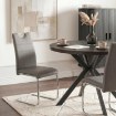 Mebel Elite Стілець Lopez, сірий, екошкіра, ME.LOPEZ/P/CH/E/K - Home Club, зображення 2