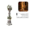 Chomik Праздничный Деревянный Фонарь С Led-Звездами 13 x 13 x 60 см, DEL5232 - Home Club, изображение 6