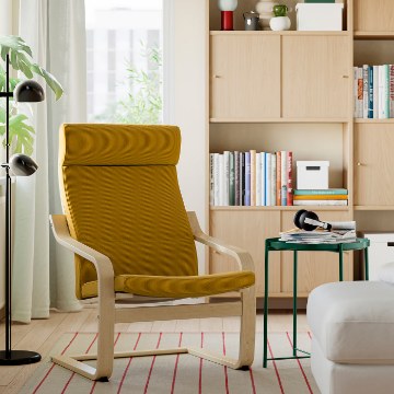 ИКЕА Кресло POÄNG ПОЭНГ, 496.177.13 - Home Club