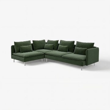 ИКЕА Угловой диван на 4 человека SÖDERHAMN, 496.220.50 - Home Club