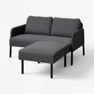 ІКЕА 2-місний диван з шезлонгом GLOSTAD, 495.439.20 - Home Club