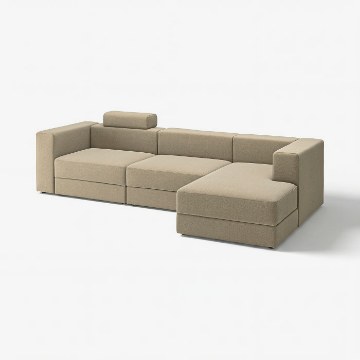 ИКЕА 4-местный модульный диван с шезлонгом JÄTTEBO, 696.083.45 - Home Club