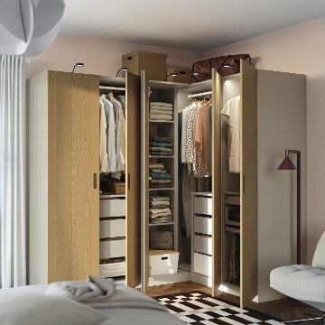 ИКЕА Угловой шкаф PAX ПАКС / TONSTAD, 396.120.56 - Home Club