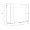 Forte Шкаф для одежды, JPNS12311-D108B - Home Club, изображение 21