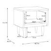 Forte Прикроватный столик, JPNK011-D108 - Home Club, изображение 7