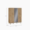Forte Шкаф для одежды, JPNS831-D108 - Home Club, изображение 28