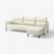 ИКЕА Диван для 4 человек с шезлонгом MANNARP, 496.191.75 - Home Club