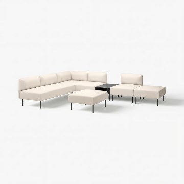 ИКЕА 6-местный диван-модуль со столиком LILLEHEM, 295.534.82 - Home Club
