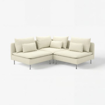 ИКЕА Угловой диван на 3 человека SÖDERHAMN, 796.221.76 - Home Club