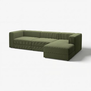 ІКЕА 4-місний модульний диван із шезлонгом JÄTTEBO, 594.851.99 - Home Club