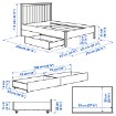 ИКЕА Рама кровати с 2 контейнерами GULLABERG, 096.309.38 - Home Club, изображение 8
