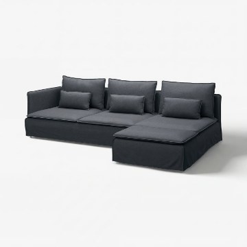 ИКЕА Диван для 4 человек с шезлонгом SÖDERHAMN, 596.071.72 - Home Club