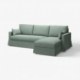 ИКЕА Диван трехместный с шезлонгом HYLTARP, 495.149.70 - Home Club