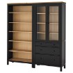 ИКЕА Комбинация стеллажей с дверцами HEMNES ХЕМНЭС, 096.499.85 - Home Club