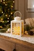 Chomik Святковий ліхтарик зі світлодіодною свічкою, 10 × 10 × 17 см, LED9506 - Home Club, зображення 2