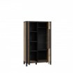 Forte Витрина 100 см Hayato, черный/альпийская ель, HYTV521R-M215 - Home Club, изображение 3