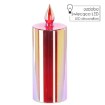 Chomik Свічка Led - Червона Свічка 8,9 x 25 См, BOZ1792 - Home Club