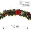 Chomik Гирлянда Рождественская 20 Светодиодов 180 См Красно-Золотая, GOS0714 - Home Club, изображение 2