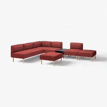 ИКЕА 6-местный диван-модуль со столиком LILLEHEM, 095.747.82 - Home Club