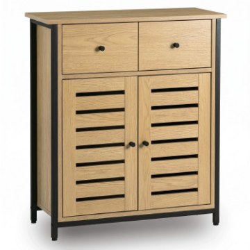 Mebel Elite Шкафчик для обуви Amaya 70 см, дуб, ME.AMAYA/D/CZ/KOM - Home Club