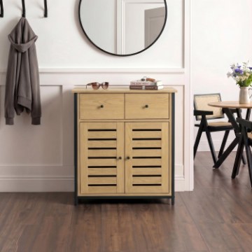 Mebel Elite Взуттєва шафка Amaya 70 см, дуб, ME.AMAYA/D/CZ/KOM - Home Club