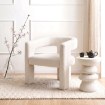 Mebel Elite Кресло для отдыха Lille кремового цвета из ткани букле, ME.LILLE/KR/TB/FW - Home Club, изображение 2
