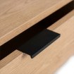 Mebel Elite Раздвижной стол-скамейка Luca 100 см, дуб/чёрный, ME.LUCA/D/CZ/L - Home Club, изображение 9