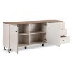 Mebel Elite Комод Bacardi 183 см, цвет «Кашмир»/дуб «Кастелло», W.BILBAO/BL6/KASZ/DCAS/KOM2D3S - Home Club, изображение 3