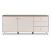 Mebel Elite Комод Bacardi 183 см, цвет «Кашмир»/дуб «Кастелло», W.BILBAO/BL6/KASZ/DCAS/KOM2D3S - Home Club, изображение 4