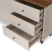 Mebel Elite Комод Bacardi 183 см, цвет «Кашмир»/дуб «Кастелло», W.BILBAO/BL6/KASZ/DCAS/KOM2D3S - Home Club, изображение 6