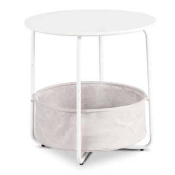 Mebel Elite Столик Varano, белый/бежевый, ME.VARANO/B/BZ/L - Home Club