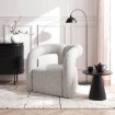 Mebel Elite Крісло Brazil, сіре, ME.BRAZIL/JP/T/FW - Home Club, зображення 2
