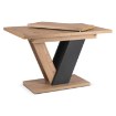 Mebel Elite Стол Clark, раскладной, 120–160 см, дуб Artisan/чёрный, PM.DUBAJ/A/CZ/S - Home Club, изображение 5
