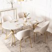Mebel Elite Стол Lukas, раскладной, 100–250 см, цвет «Кашмир»/«Золотой», ME.LUKAS/KASZ/ZL/S - Home Club, изображение 3