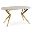 Mebel Elite Стол Lukas, раскладной, 100–250 см, цвет «Кашмир»/«Золотой», ME.LUKAS/KASZ/ZL/S - Home Club, изображение 7