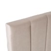Mebel Elite Кровать 120x200 Villemo, бежевая, велюровая, ME.VILLEMO/120/90/BZ/V/LOZWYS - Home Club, изображение 5