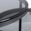 Mebel Elite Набір журнальних столиків Carrera, сірий/чорний, ME.CARRERA/P/CZ/SZKL/L - Home Club, зображення 6