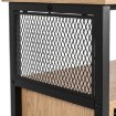 Mebel Elite Комод Arlo 100 см с полками, дуб/чёрный, ME.ARLO/D/CZ/KOM - Home Club, изображение 6