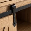 Mebel Elite Комод с ящиками Cole 70 см, дуб/чёрный, ME.COLE/D/CZ/KOM - Home Club, изображение 5