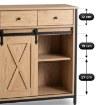 Mebel Elite Комод с ящиками Cole 70 см, дуб/чёрный, ME.COLE/D/CZ/KOM - Home Club, изображение 7
