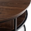 Mebel Elite Столик Astur «Горіх/Чорний», ME.ASTUR/O/CZ/L - Home Club, зображення 6