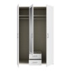 Forte Шкаф с зеркалом и ящиками 130 см Econobox 2, белый, ECBS931-120 - Home Club, изображение 10