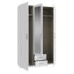 Forte Шкаф с зеркалом и ящиками 130 см Econobox 2, белый, ECBS931-120 - Home Club, изображение 12