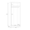 Forte Шафа 90 см Econobox 2, біла, ECBS921-120 - Home Club, зображення 20