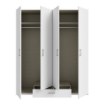 Forte Шафа 180 см із висувною шухлядою Econobox 2, біла, ECBS941-120 - Home Club, зображення 10