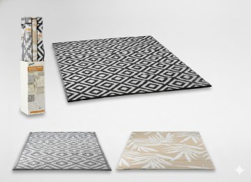 Garden Line Килимок для тераси 180 x 240 см, різні візерунки, MAT5738 - Home Club