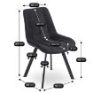 Mebel Elite Стул Rick 2, чёрный, ME.RICK2/CZ/T/K - Home Club, изображение 10