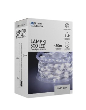 Chomik Светодиодные лампы Micro на катушке 500L, холодный белый, длина 3 + 50 м, LED0122 - Home Club
