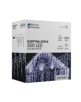 Chomik Завіса Sople 500L Холодний білий, довжина 3 + 20 м, LED9874 - Home Club
